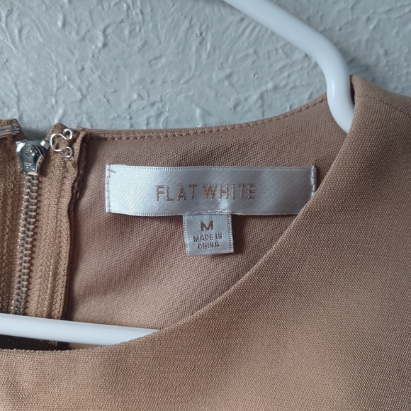 Flat White Anthropologie Colorblock Tank Sleeveless Top - Picture 8 of 9